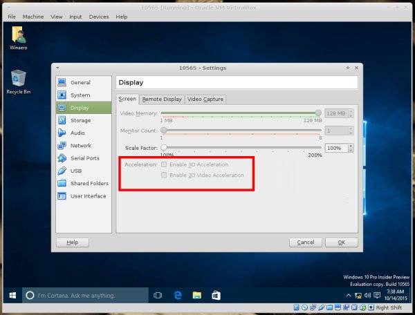 用「Virtualbox」虚拟机安装 Windows 10 花屏解决方法 第2张