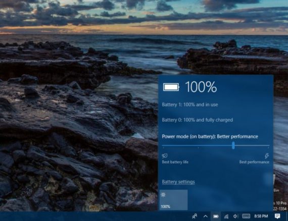 开启 Windows 10 笔记本电量剩余时间指示方法 第1张
